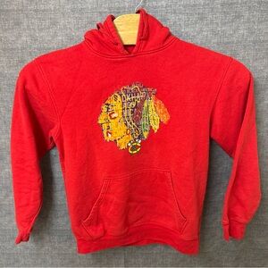 Red Graphic Hoodie